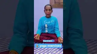 Simple way to learn English with yoga activity/ learn English/ English language/ daily routine words