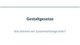 Gestaltgesetze