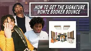 How MONTE BOOKER creates CRAZY BOUNCE in his BEATS | How to make beats in FL Studio 2021