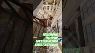 Should we build an elevator?!?  #houseflipper2 #pc #ps5 #steam #goatgaming #funny #simulation #cozy