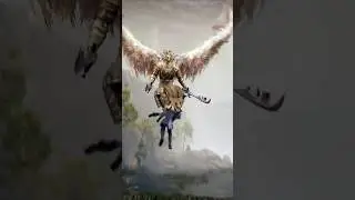 New Elden Ring DLC Crucible Knights Are Insane 😂#eldenring #gaming