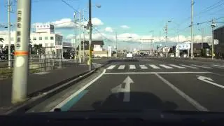 4K　愛媛県道48号等　愛媛県西条市・丹原～西条市・壬生川　2014年12月撮影版