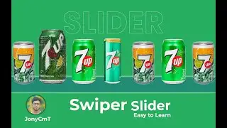 Flexible Mobile Touch Slider with Responsive using Html CSS & Swiper js  by Jony cmt