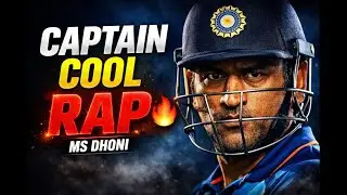 MS Dhoni Rap Song | Finisher | Indian Cricket Motivation #MSDhoni #DhoniRap #CaptainCool