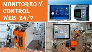 02) De tablero local a control web sincronizado (HMI + PLC + dashboard)