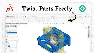 How to rotate a part SolidWorks (Design Exploration)
