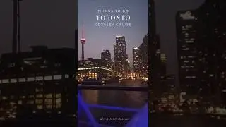 Throwback to unforgettable Toronto Odyssey Dinner Cruise #thingstodotoronto #citylights #datenight