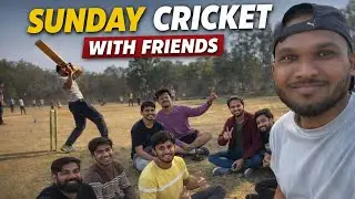 | CRICKET WITH FRIENDS 🏏 🏏 || PURE VIBES ||WEEKENDS CRICKET |