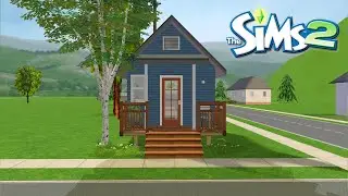 i built a MICRO HOME in the sims 2 🏠 | The Sims 2 Speed Build