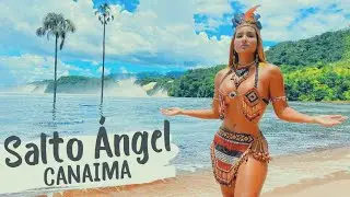 El destino m&aacute;s ALUCINANTE del mundo 😱 Angel Falls Canaima Venezuela Travel Documentary