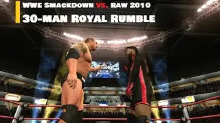 WWE SmackDown vs. Raw 2010 | 30-man Royal Rumble | 107