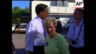 In this AP interview, Presidential hopeful Mitt Romney dismissed concerns he's too nice to be a viab