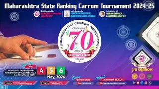 MCA Carrom Live : QF - Prashant More (Mumbai) vs Naeem Ansari (Jalgaon)