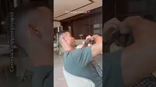 CRISTIANO EN MODO PAP&Aacute; 💖👨&zwj;👧