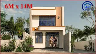 Nh&agrave; G&aacute;c Lửng HIỆN ĐẠI Ngang 6m C&oacute; 4 Ph&ograve;ng Ngủ | Nh&agrave; Đẹp Dakcun Dk384