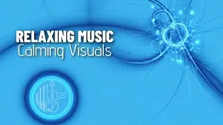 Relaxing Abstract Visuals with Calm Background Music | Stress Relief & Focus