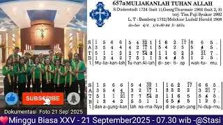 Muliakanlah Tuhan Allah - PS 657 - Tugas: Pius, Nani, Pricil