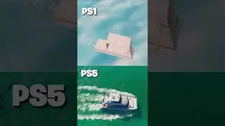 GTA VI Trailer (GTA 6): PS5 vs PS1 Graphics Comparison!#gta #gtav #gta6graphics #gta6