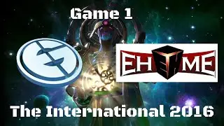 EG vs EHome Ti6 Dota 2 game 1