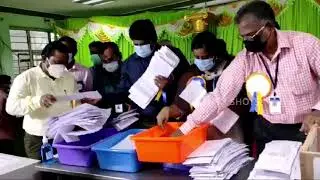 TN Urban local body election counting visuals