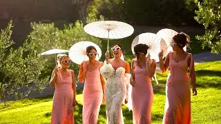 Wedding video at Borgo di Tragliata, Italy