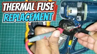 DIY Heat Gun Repair  Thermal Fuse Replacement Guide #diy #experiment #electronic #automobile