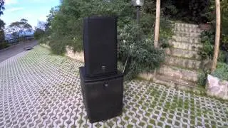 EV ZLX15P & ELX118P Outdoor Test - Mobile DJ