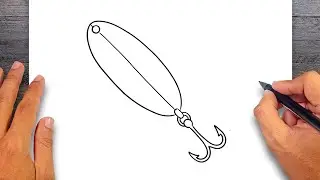 How to draw Fishing Lure