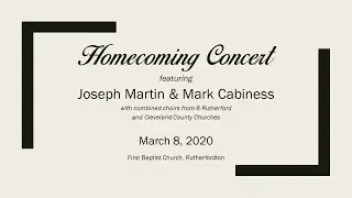 Combined Choir Concert with Joseph Martin and Mark Cabiness