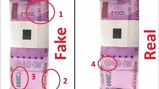 Fake 2000 rupees Found Beware !!! { Must Watch } | 500 Rupees Note