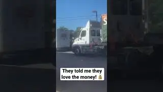 Я подъехал к паре водителей SYSCO. Ребята сказали, что обожают ДЕНЬГИ! 💰