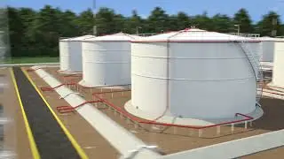 Установка датчиков Монитрон на нефтехранилищах