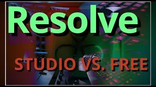 DaVinci Resolve Studio vs Free — Feature Breakdown