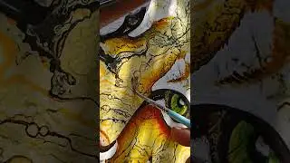 Новая техника живописи #shortsfeed #shortsvideo #youtubeshorts #youtubevideos #abstractart #drawing