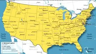 [ASMR] Teaching You All of the Capitals of the United States