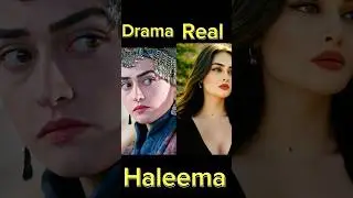 Dirilis Ertughrul ghazi season 2 Real life vs Drama life scene| #dirilisertugrul #haleemasultan