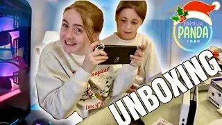 PRIMER JUEGO de AALIYAH y LILIYA a la NINTENDO SWITCH 🎮 2025|FAMILIA PANDA