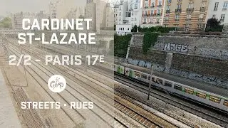 ⁴ᴷ Walking PARIS &ndash; Cardinet Bridge, Rue de Rome, Station Saint-Lazare (1/2)