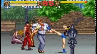 Final Fight Tough (ファイナルファイト タフ). [Super Famicom]. 1CC. Longplay. 60Fps.
