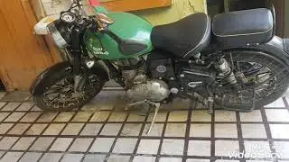 Bullet classic 350 reditch Green modify