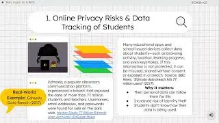 Digital Security in Education