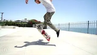 Skateboarder Taylor Jett Triple Tre Flips on NKA Project