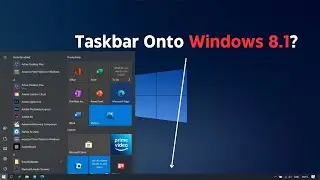 Getting Windows 10 Taskbar on Windows 8.1 (I Failed)