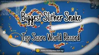 WormsZone.io Biggest Slither Snake Top Score World Record WormsZone Gameplay