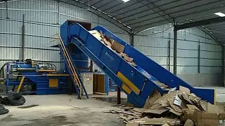 Corrugated Box Waste Wastage Pressing Machine