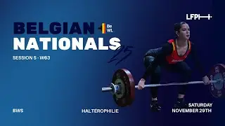 Belgian Weightlifting Championships 2025 - Day 1 W63