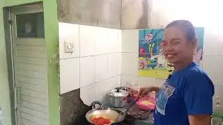 MASAK MAkANAN YANG LAGI VIRAL‼️IKAN MI PEDAS  MAKYOS