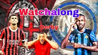 Ac milan vs Inter milan 1-1 live reaction⚽😠