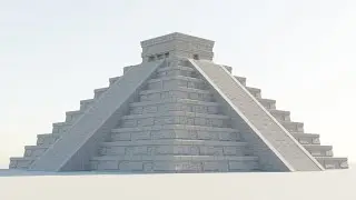 Blender modeling timelapse: Aztec temple