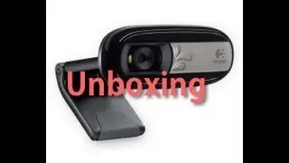 Unboxing WebCam Logitech c170